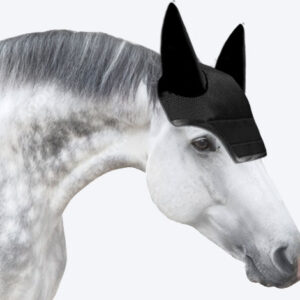 SP RHODES Black Technical Custom Horse Bonnet