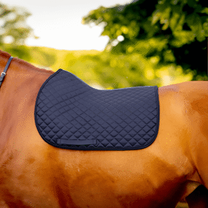 SP RHODES Profiled Non-Slip Jump Saddle Pad - Blue