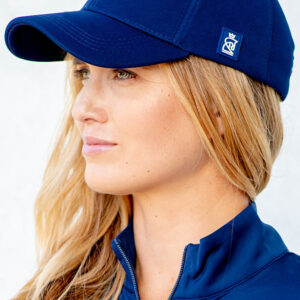 SP RHODES Technical Performance Equestrian Fade Resistant Washable Ball Cap Navy