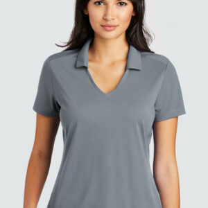 SP RHODES NEW Nike Ladies Custom Polo Shirt Grey