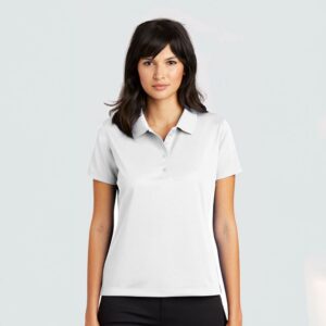 Nike Ladies Dri-FIT Custom Polo Shirt - Four-Button Placket