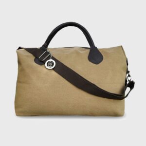 SP RHODES Equestrian Personalized Cotton Canvas Duffle Bag