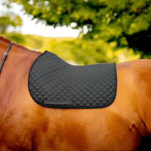 SP RHODES Profiled Non-Slip Jump Saddle Pad - Black