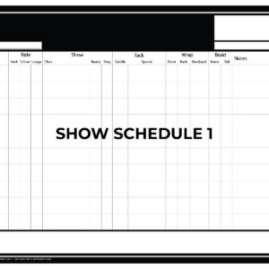 Show Schedule 1