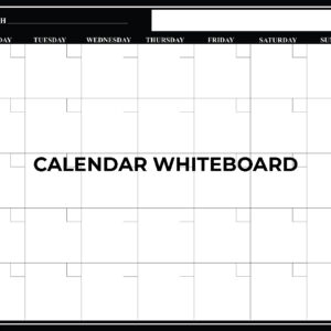 Calendar Whiteboard