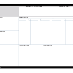 Farrier Schedule