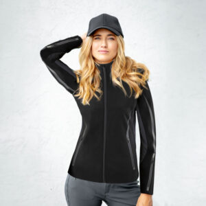 Ladies Waterproof Horse Show Softshell with Breathe-Through Shoulders