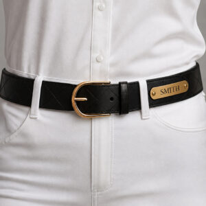 SP RHODES Customizable Equestrian Leather Belt