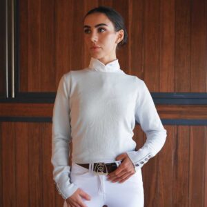 SP RHODES Preppy Rider Lightweight Knit Sweater