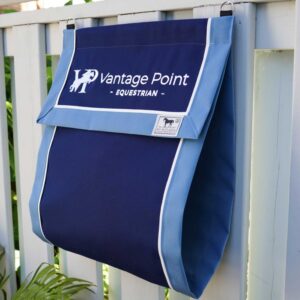 Custom Sunbrella stable wrap with embroidery from SP RHODES