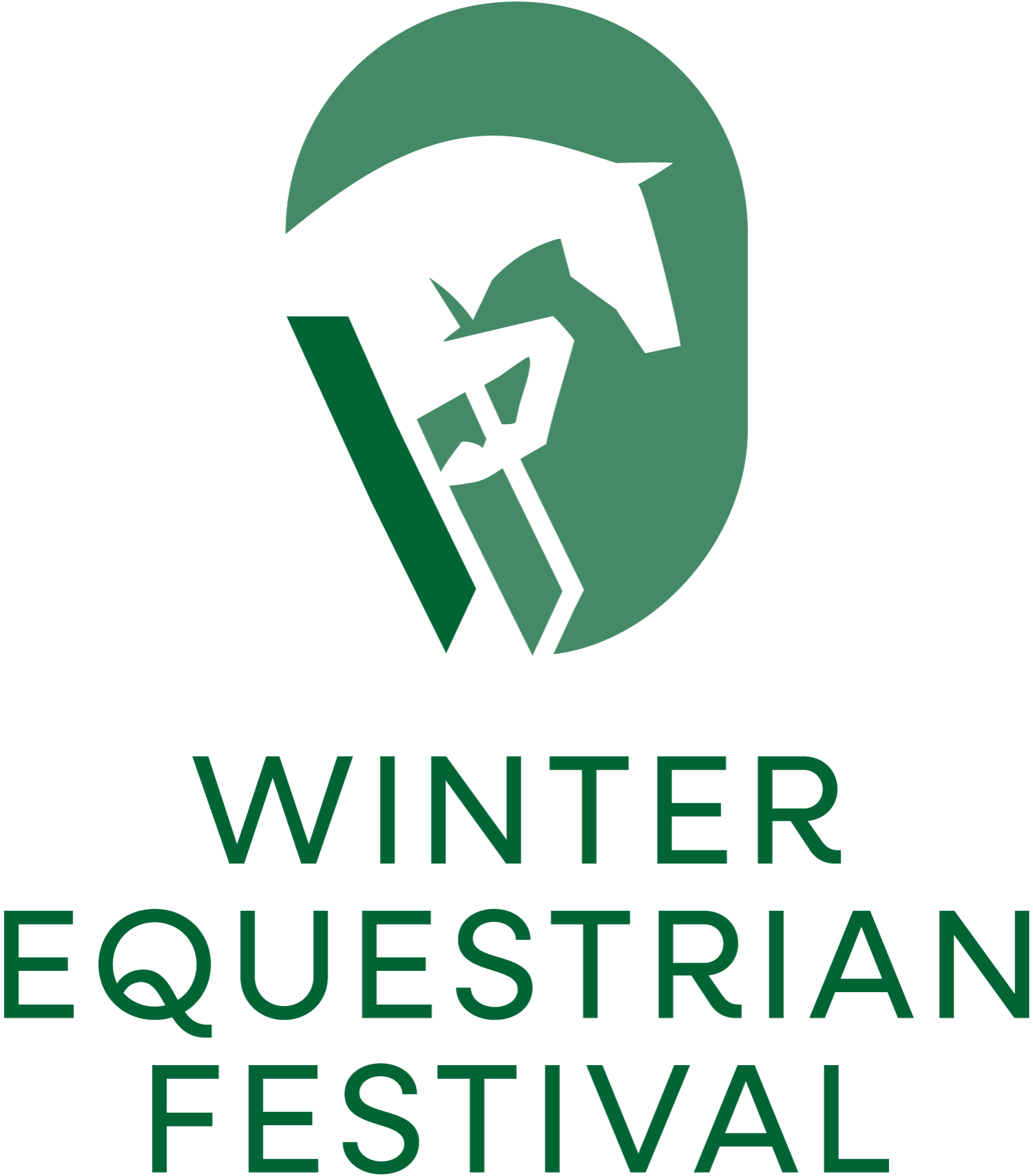 Winter Equestrian Festival identity design by SP Rhodes