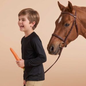 Children's UPF 50+ Unisex Equestrian Sun Shirt
