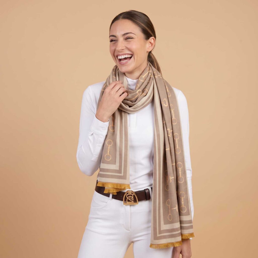 SP Rhodes Bit ny Bit Equestrian Scarf