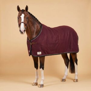 SP RHODES Personalized Burgundy/Maroon Wool Dress Sheet