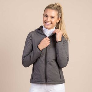 Cozy Lightweight Sherpa-Lined Equestrian Jacket