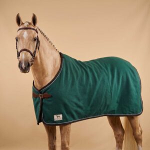 SP RHODES Personalized Dark Green Wool Dress Sheet