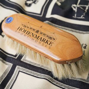SP Rhodes Personalized Horse Body Brush | Custom Wooden Grooming Brush