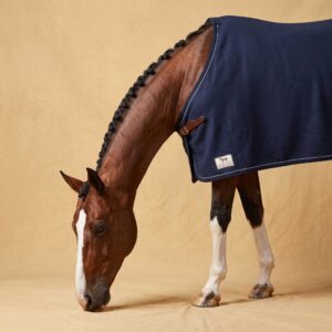 SP RHODES Personalized Dark Blue Wool Dress Sheet