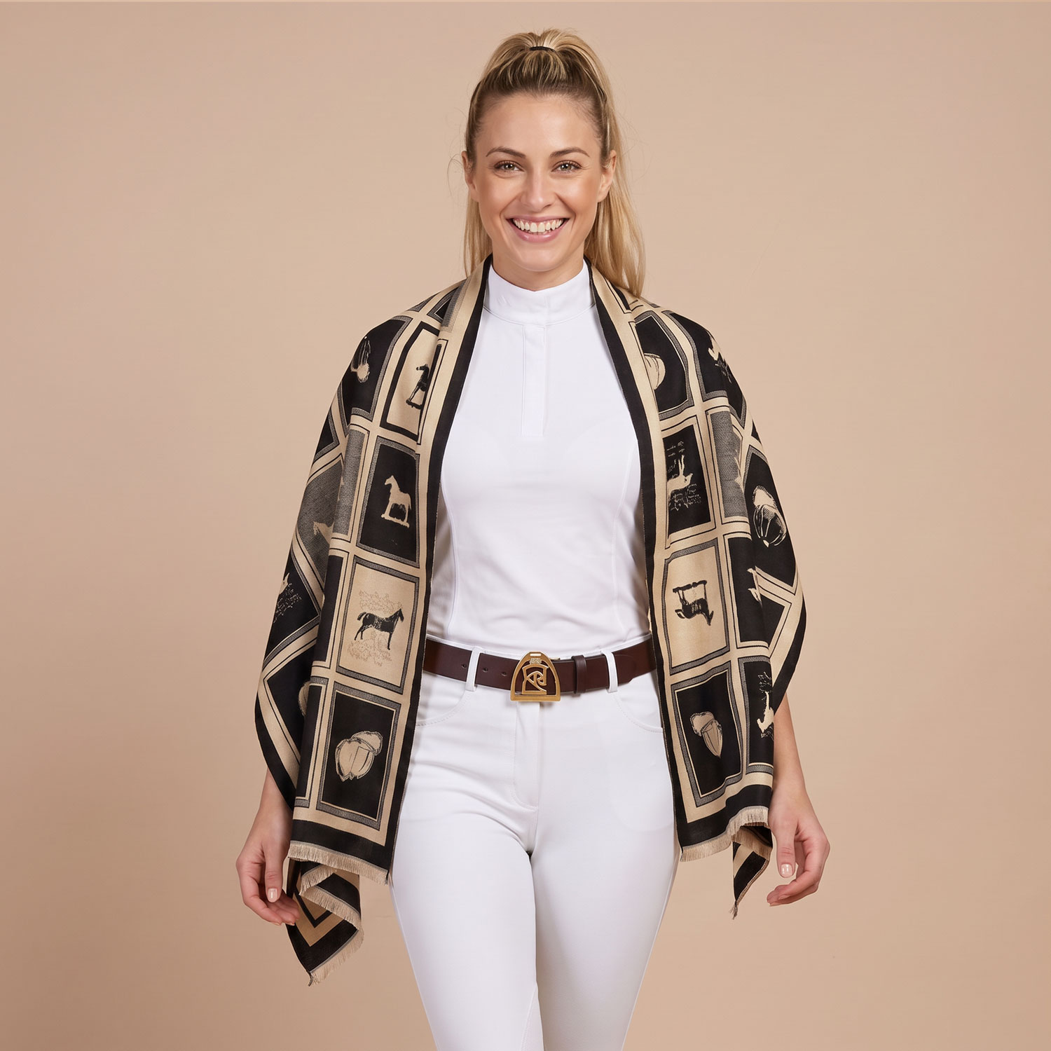Equestrian Scarves 20 sp rhodes individual turnout equestrian scarf