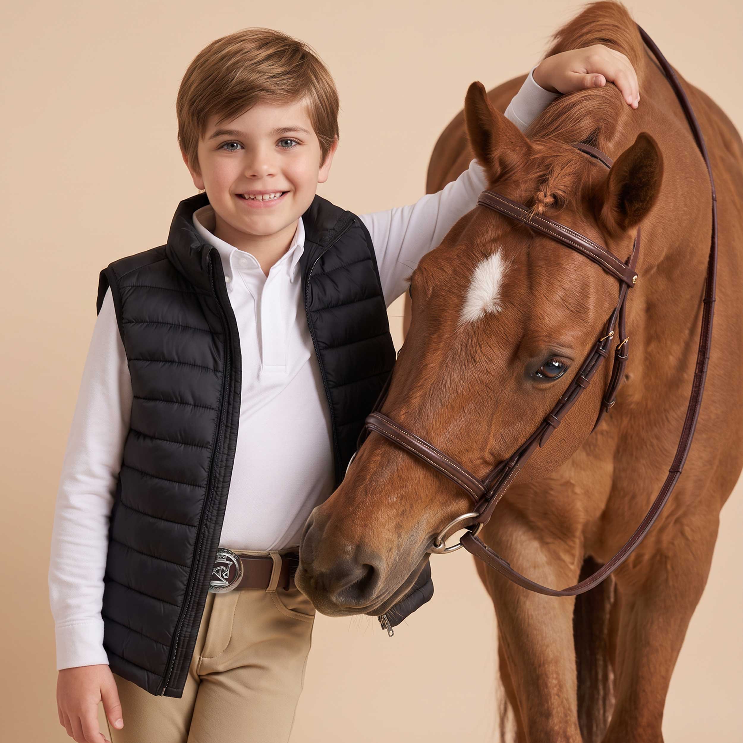 Kids Equestrian Jackets & Vests 12 sp rhodes kids equestrian vest