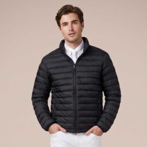SP Rhodes Men's Packable Equestrian Puffer Jacket