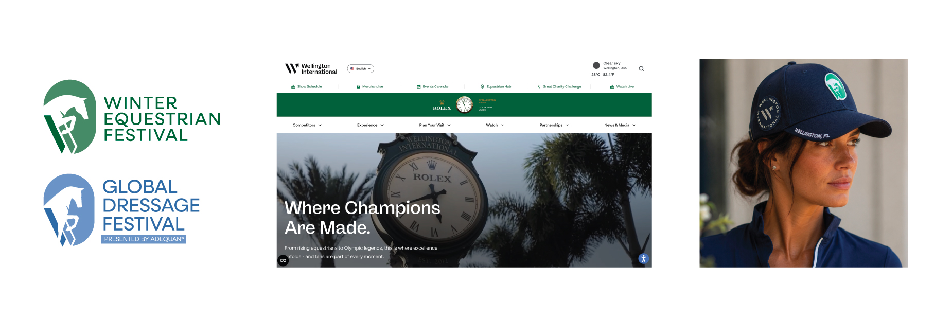 Complete SP RHODES equestrian brand ecosystem